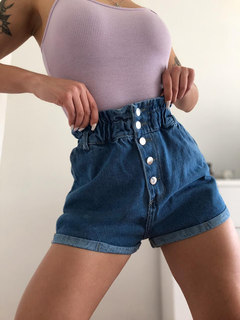 Short Jean Mom Abotonado en internet