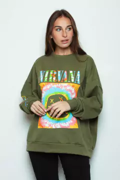 Imagen de Maxibuzo con estampa Nirvana