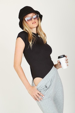 Body con Mangas Lycra