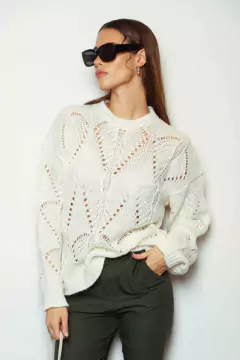 Sweater Hoja Calada - Shaina Trendy Store