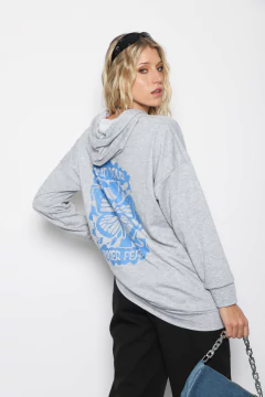 Maxibuzo con Capucha estampado Inner Peace - Shaina Trendy Store
