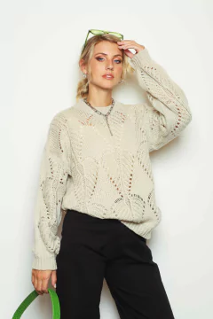 Sweater Hoja Calada - tienda online