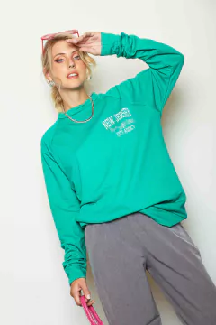 Maxibuzo Clásico Estampa New Jersey - tienda online