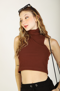 Top con Cuello Lanilla Morley - Shaina Trendy Store