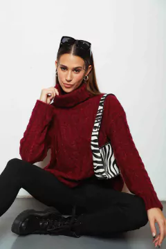Imagen de Sweater Polera Trenzado