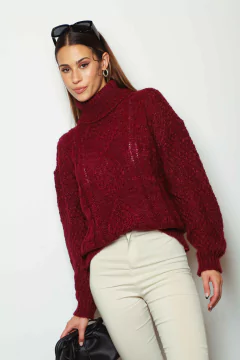Sweater Polera Rombos