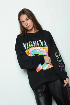 Maxibuzo con estampa Nirvana - tienda online