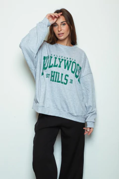 Maxibuzo con estampa Hollywood - Shaina Trendy Store