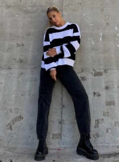 Jean Slouchy Black Rigido en internet