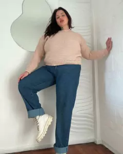 Jean Mom Azul Rígido - 36 al 52 - comprar online