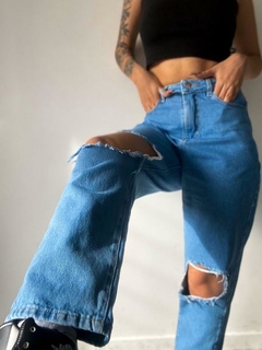 Jean Mom Rotura Grande - Shaina Trendy Store