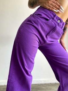 Jean Wide Leg Colores - tienda online