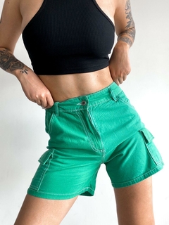 Short Gabardina Cargo - Shaina Trendy Store