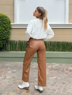 Imagen de Pantalón Mom Engomado con Costuras