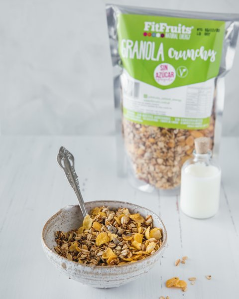 Granola Vegana CRUNCHY 250 gr FitFruits
