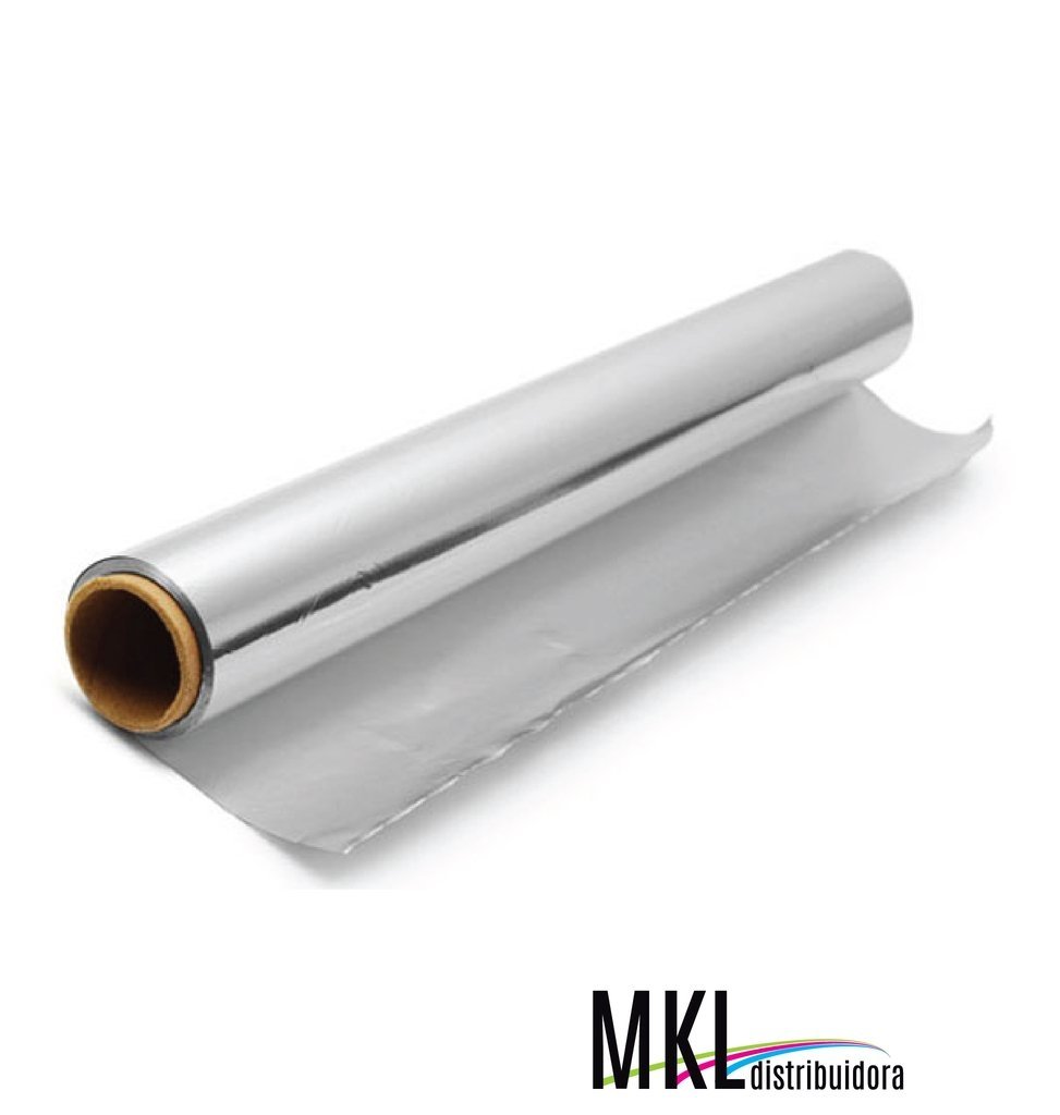 Rollo De Aluminio 38cm X 1 Kg Mkl Distribuidora 9082