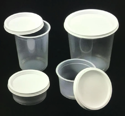 Potes de Plástico Descartables American Plast Aptos Microondas