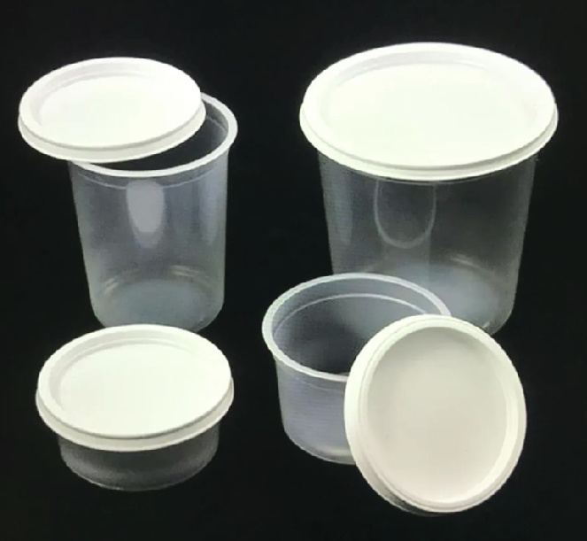 4 Potes Plasticos Frascos Plasticos Pote Plastico Frasco Sin Marca