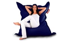 Puff Mega LISTO PARA USAR (Funda ext. cordura color + funda interior p/relleno + relleno perla eps VIRGEN) en internet