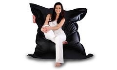 Puff Mega LISTO PARA USAR (Funda ext. cordura color + funda interior p/relleno + relleno perla eps VIRGEN) - tienda online