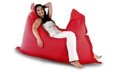 Puff Mega LISTO PARA USAR (Funda ext. cordura color + funda interior p/relleno + relleno perla eps VIRGEN) - comprar online