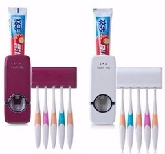 Dispenser de pasta dental + Porta cepillos