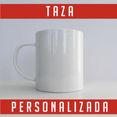 Taza cerámica personalizada