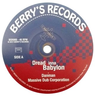 7" Danman - Dread Inna Babylon/Dub Inna Babylon [NM]