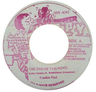 7" Frankie Paul - The End Of The Road/Version (Original Press) [VG+]