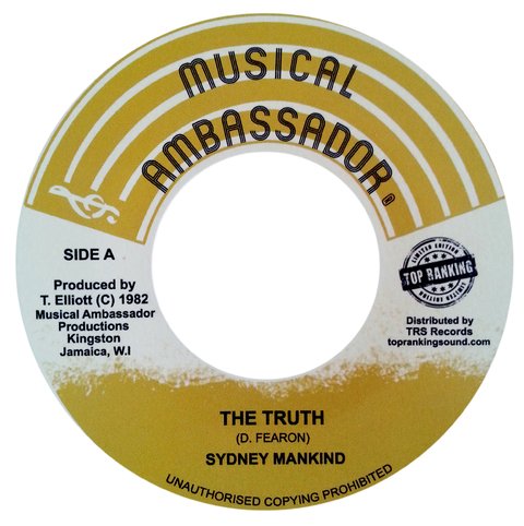 7" Sidney Mankind - The Truth/The Truth Dub [NM]
