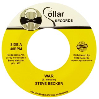 7" Steve Becker - War/Version [NM]