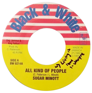 7" Sugar Minott/King Tubby - All Kind Of People/Public Skank [VG+] na internet