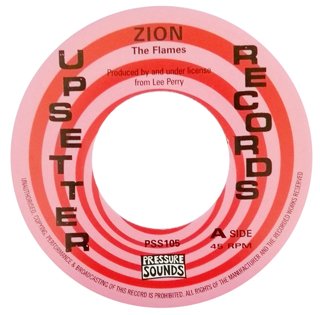 7" Flames - Zion/Version [NM]