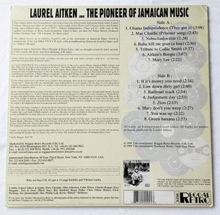LAUREL AITKEN  PIONEER OF Jamaican Music