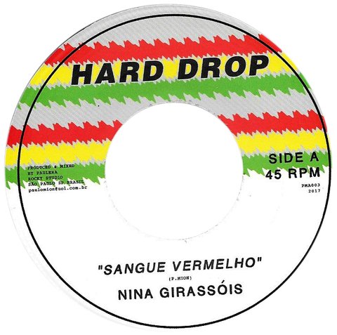 7" Nina Girassóis - Sangue Vermelho/Version [NM]