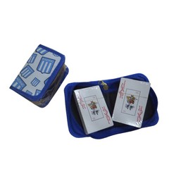 10114 - Mazo cartas poker en estuche Racing Club