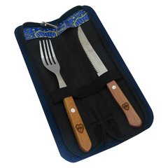 10405 - SET CUCHILLO Y TENEDOR BOCA JUNIORS