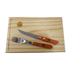 10570 RC - SET PLATO Y CUBIERTOS RC