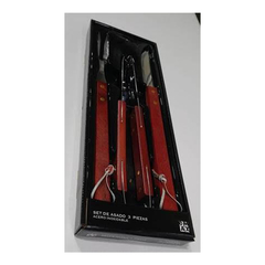 AI- 110056 SET DE ASADO EN  CAJA X3 u