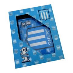 12830 - BILLETERA DISEÑO RACING CLUB CON ESTUCHE - comprar online