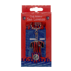 8073 - Llavero camiseta c/caja regalo San Lorenzo - comprar online