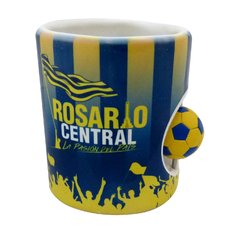 17070 - Jarro cerámica c/pelota Rosario Central - comprar online
