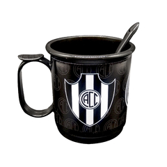 TAZA PLÁSTICA CON CUCHARA - comprar online