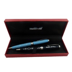 51116 - Boligrafo c/estuche Motor Oil varios colores - comprar online
