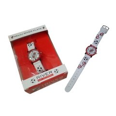 946510 - Reloj de goma infantil c/caja River Plate