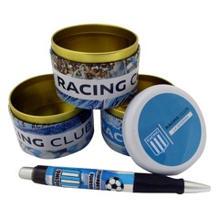 946631 - Set lata chica x 3 y boligrafo Racing Club en internet