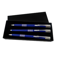 948100 - Set x3 Boligrafos Azules en estuche - comprar online