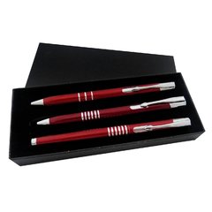 948110 - Set x 3 Boligrafos Rojos en estuche - comprar online
