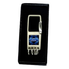 946028 - Llavero cuadrado c/mosquetón multiargollas marca de auto - Nuevo Emporio | Productos de fútbol