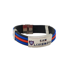 945120 - Pulsera 3 colores con broche San Lorenzo